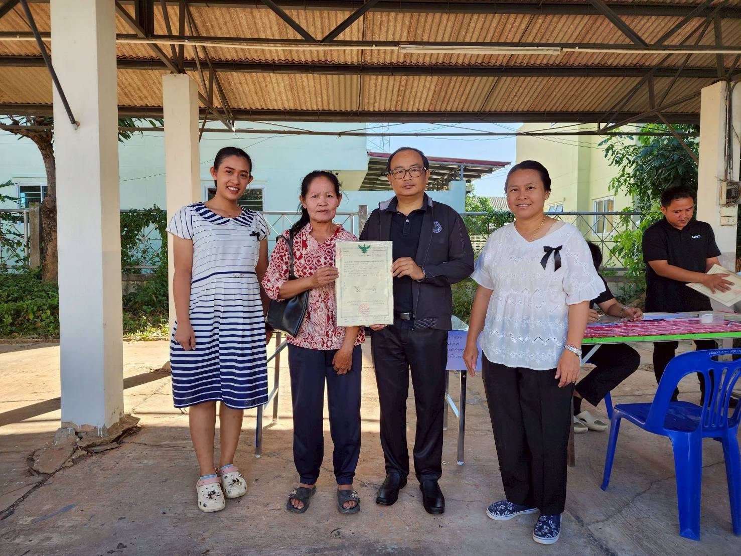 title - ส.ป.ก.มุกดาหาร จัดกิจกรรมส่งสุขปีใหม่มอบให้เกษตรกรในเขตปฏิรูปที่ดินจังหวัดมุกดาหาร